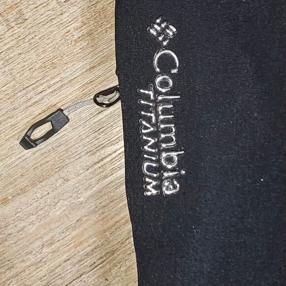 Columbia Titanium Omni Heat Snowpants Black Zipper Proofing Adjustable Waist Med - Picture 3 of 10